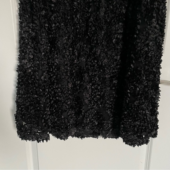 Ina applique 3D Floral Tulle Circle Skirt black 18747 - Picture 3 of 9